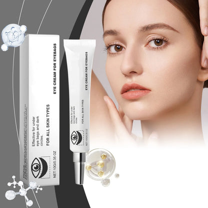 Eye Cream Fade Dark Circles,Bags Under Eyes,Moisturize Massage Eye Cream With Elasticity Around Eyes,Tighten Eye Skin Skin Tone